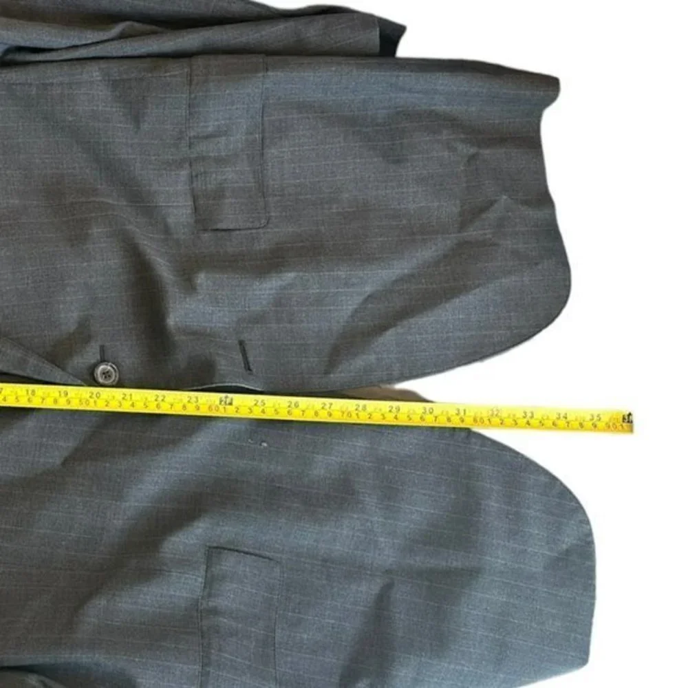 Brooks Brothers Brooksease‎ 100% Wool Blazer Mens 46L *missing button*